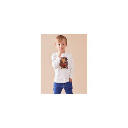Avis T-shirt en coton BIO avec sequins NOUKIE'S 1