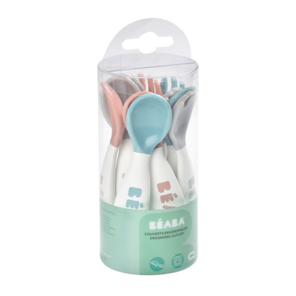 Avis Lot de 10 couverts ergonomiques 2ème âge BÉABA 1