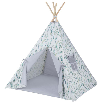 Avis Tipi tente enfant avec tapis, Eucalyptus Sevira Kids 1