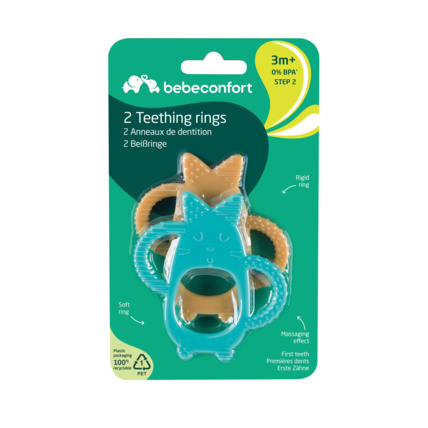 Avis Lot de 2 anneaux de dentition Bebeconfort 1