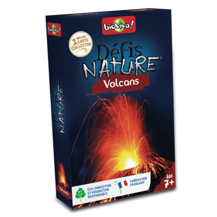 Avis Jeu éducatif Défis Nature - Volcans BIOVIVA 1