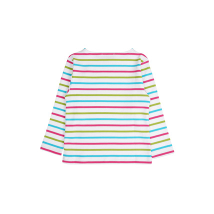Avis Marinière tricolore Kids - coton épais - Blanc/Vivan./Tremble/Shoc.-Rdr ARMOR-LUX 2