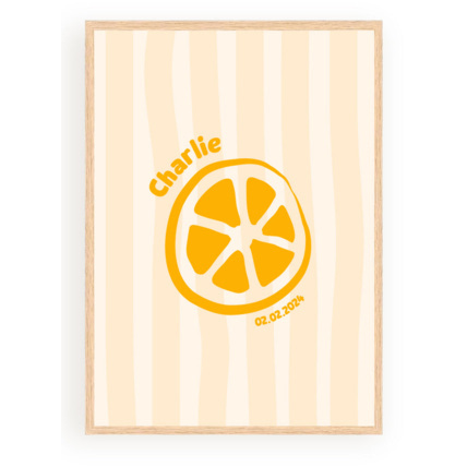 Avis Affiches personnalisées - Minimaliste avec rayure LES PETITS CITRONS 6