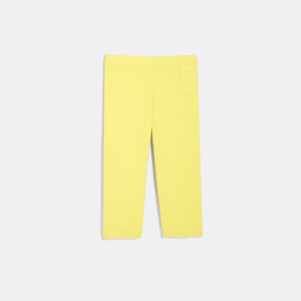 Avis Leggings courts jaune fille OKAIDI 2