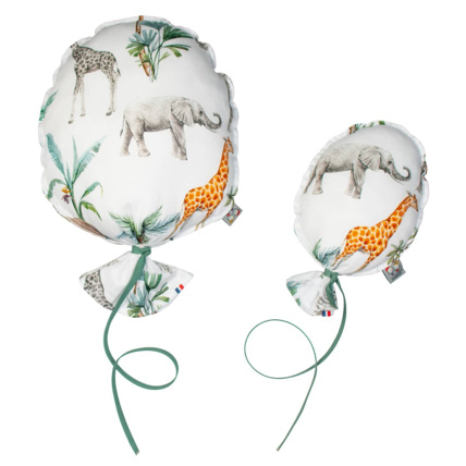 Avis Ballon mural décoratif en satin de coton, Safari Sevira Kids 1