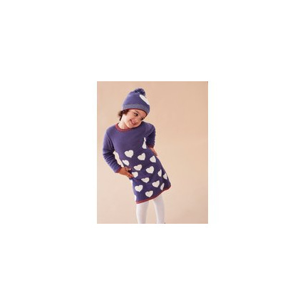 Avis Robe en tricot à coeurs NOUKIE'S 2