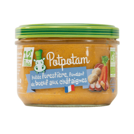 Avis Poêlée forestière, fondant de bœuf aux châtaignes POTPOTAM 1