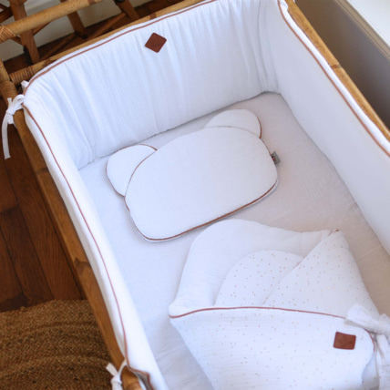 Avis Drap housse uni en gaze de coton Sevira Kids 4