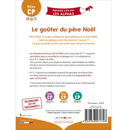 Avis Livre Le goûter du père Noël - Apprendre à lire avec Les Alphas ÉDITIONS RÉCRÉALIRE 4
