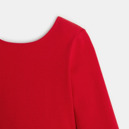 Avis Robe de fête en tulle rouge fille OKAIDI 2