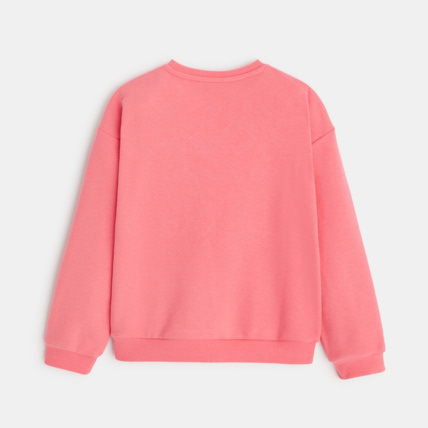 Avis Sweat-shirt à message rose fille OKAIDI 4
