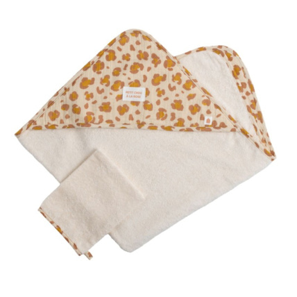 Avis Cape de bain bébé en gaze de coton Petit Chou Sauthon 1