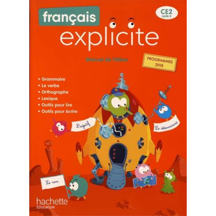 Avis Français Explicite CE2 - Livre de l'élève - Ed. 2020 Hachette Éducation 1