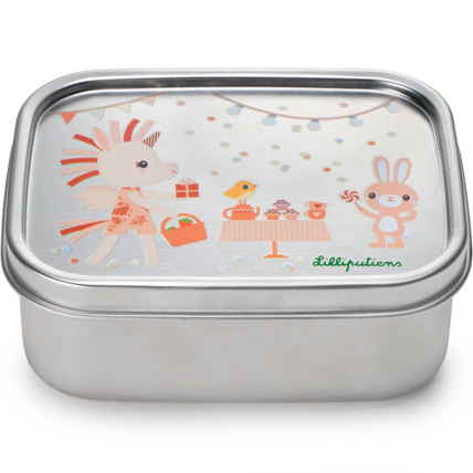 Avis Lunch box en inox Happy Lena Lilliputiens 4