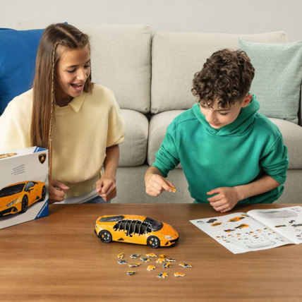 Avis Puzzle Lamborghini Huracán EVO - orange - de 8 ans RAVENSBURGER 4