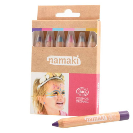 Avis Crayons de maquillage bio 6 couleurs Namaki 2