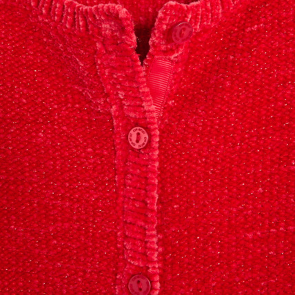 Avis Gilet pailleté rouge fille OKAIDI 4