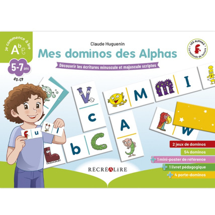 Avis Jeu éducatif Mes dominos des Alphas ÉDITIONS RÉCRÉALIRE 2