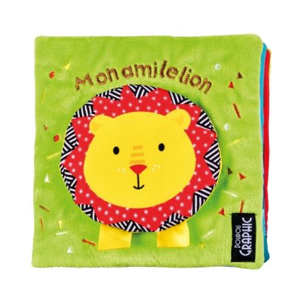 Avis Livre tissu Mon ami le lion QUATRE FLEUVES 1