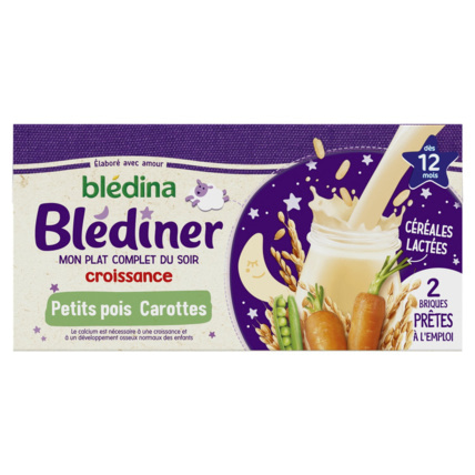 Avis Blédiner Croissance Céréales carottes petits pois Blédina 3