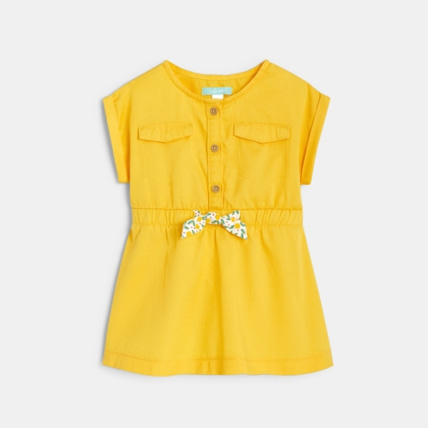 Avis Robe chemise sans manches en twill OBAÏBI 1