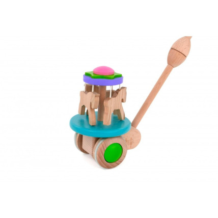 Avis Jouet en bois - Carroussel Push Toy Mon Lit Cabane 1