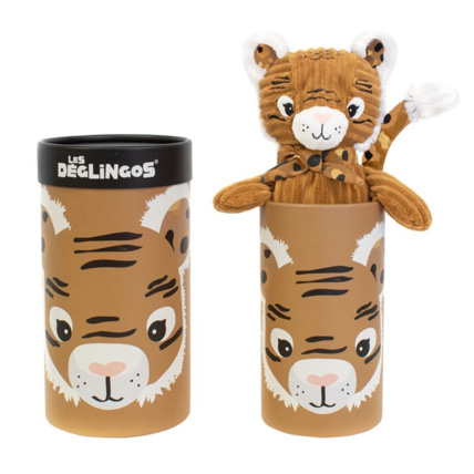 Avis Peluche grand simply Speculos le tigre en boîte LES DEGLINGOS 1