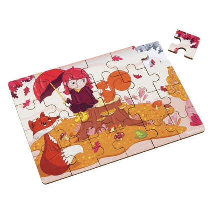 Avis Puzzle les saisons l'automne Wesco 1