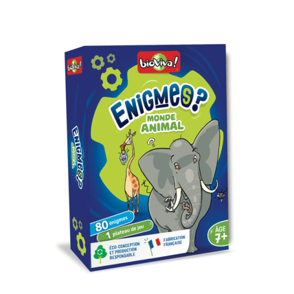Avis Jeu éducatif Enigmes - Monde animal BIOVIVA 1