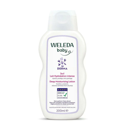 Avis Lait hydratation intense 3en1 Derma Weleda 1