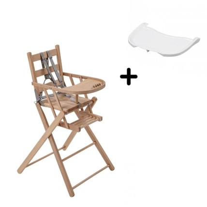 Avis Pack chaise haute pliante hybride Sarah COMBELLE 1