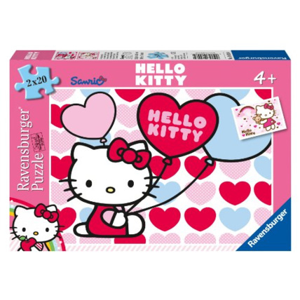 Avis Puzzle - Le Monde d'Hello Kitty - 2x20 pièces RAVENSBURGER 1
