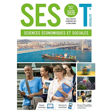 Avis SES Terminale - Livre élève - Ed. 2020 Hachette Éducation 1