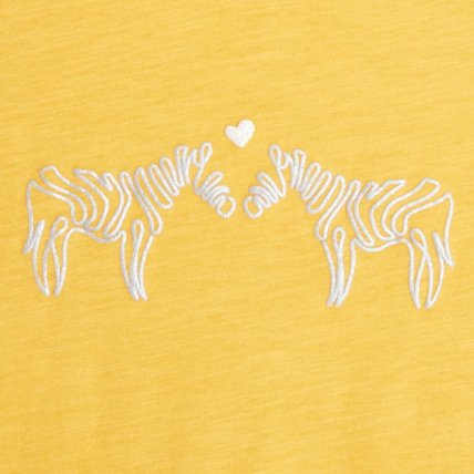 Avis Pyjama legging jersey safari jaune fille OKAIDI 2