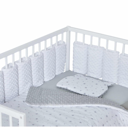 Avis Tour de lit modulable 10 pièces extra doux, MINKY Sevira Kids 4