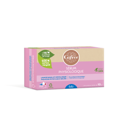 Avis Sérum physiologique unidoses Gifrer 3