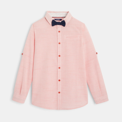 Avis Chemise rayée et noeud papillon rouge garçon OKAIDI 1