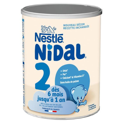 Avis Lait 2ème âge NIDAL 800g NIDAL NESTLE 1
