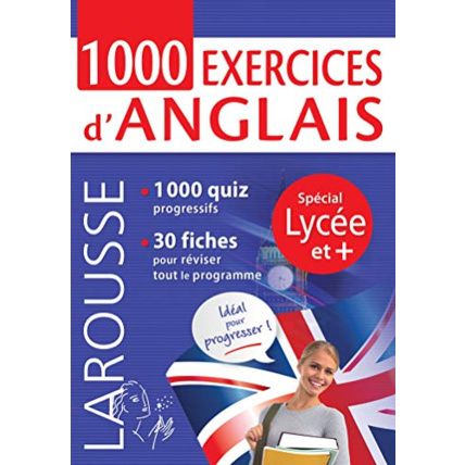 Avis 1000 exercices d'anglais, spécial Lycée et + LAROUSSE 1