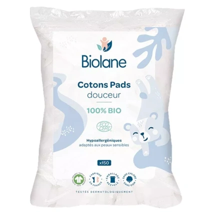 Avis Cotons Pads douceur 100% BIO Biolane 1