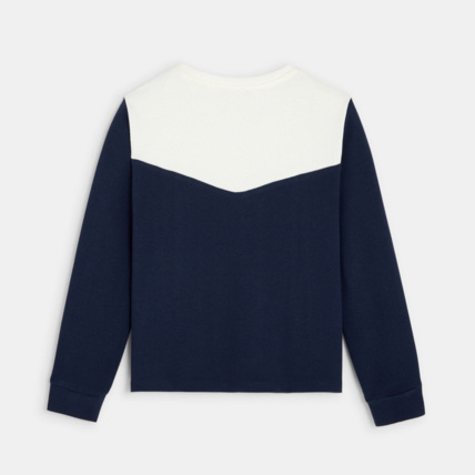 Avis Sweat-shirt à sequins magiques bleu fille OKAIDI 4