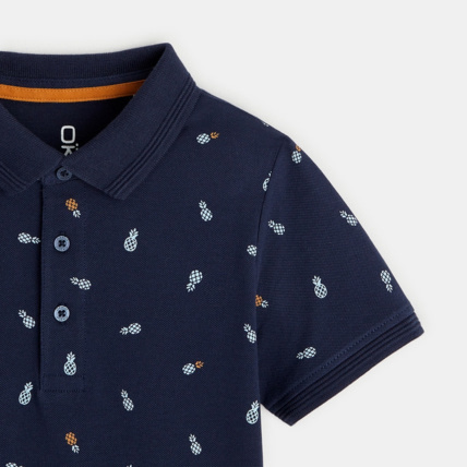 Avis Polo imprimé bleu garçon OKAIDI 3