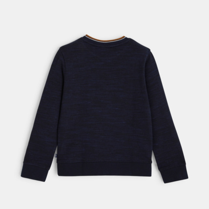 Avis Sweat-shirt à motif brodé bleu garçon OKAIDI 4