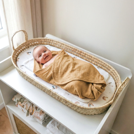 Avis Set panier à langer : panier + matelas + drap-housse + tapis de change Sevira Kids 3