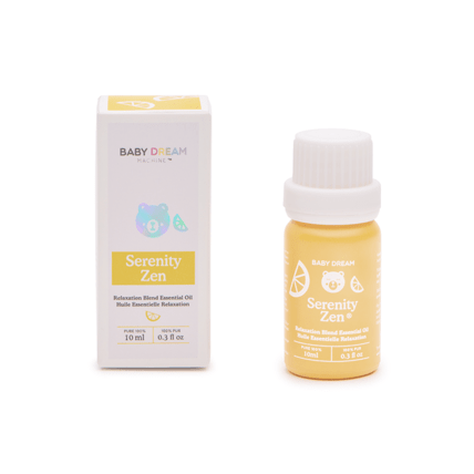 Avis Huile essentielle Serenity Zen d’Orange/Citron BABY DREAM MACHINE 2