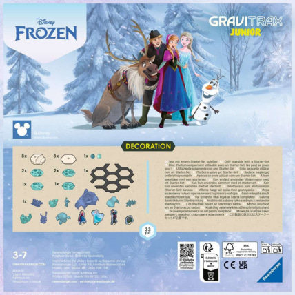 Avis GraviTrax Junior Set d'extension La Reine des Neiges - de 3 ans RAVENSBURGER 2