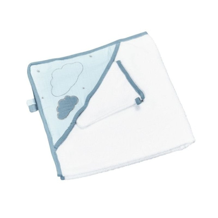 Avis Cape de bain et gant Lily Mint Sauthon 1