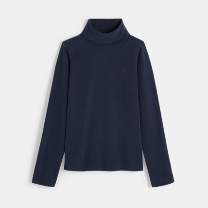 Avis T-shirt col roulé bleu fille OKAIDI 1