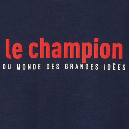 Avis T-shirt jersey flammé Champion bleu garçon OKAIDI 2