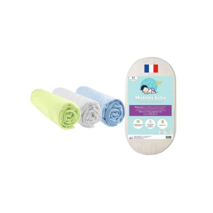 Avis Matelas 32x72 couffin bambou + 3 draps-housses Bio EASY DORT 3
